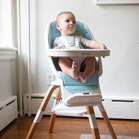The 2-in-1 Turn-A-Tot High Chair by TruBliss